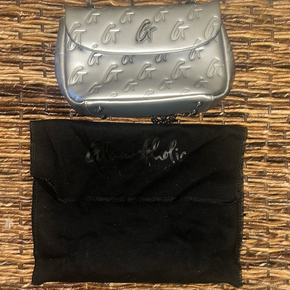 Glamaholic Platinum Small Flap Bag